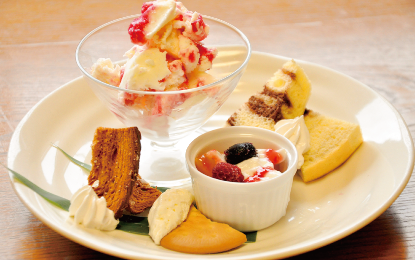 八屋、ジェラートデザート